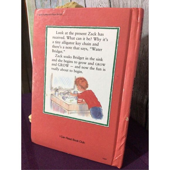 1989 Zack’s Alligator By Shirley Mozelle Hardback Children’s Book - Picture 10 of 11